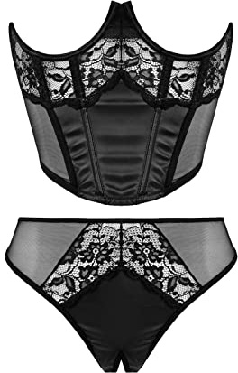 Halbkorsett & Tanga Tiara