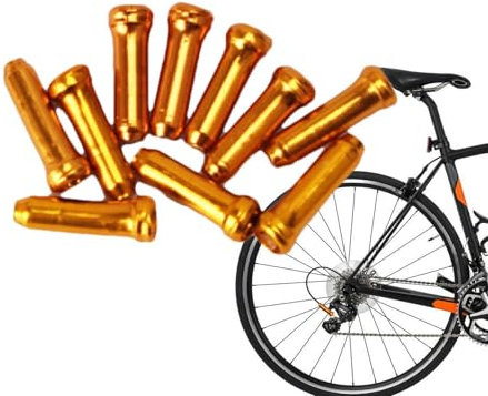 Bike Cable End Caps - Bike Cable Protector Ends Extremitäten - Bremskabelschutz Kabelendcrimper, Ersatz von Schalthebelspitzen