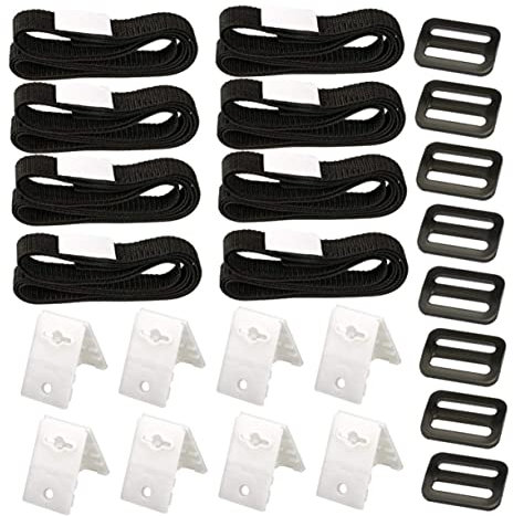 BESPORTBLE Enrouleur De Couverture Solaire Enterrée - Kit Denrouleur De Couverture De Piscine avec Corde Robuste pour Kit De Piscine