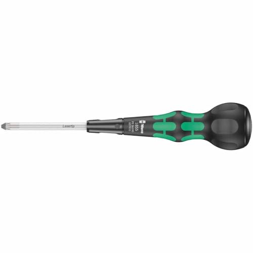 Wera 1855 PZ Kraftform Ball-Grip Screwdriver PZ 2 x 100