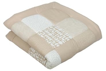 ULLENBOOM Krabbeldecke für Baby 120x120 cm - Dick und weich gepolstert | Außenmaterial: 100% Baumwolle, Alle Materialien OEKO-TEX zertifiziert, Made in EU, Schadstoffgeprüft und waschbar