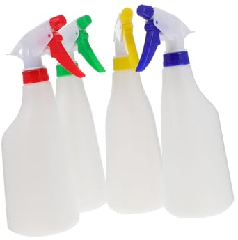 Lot de 4 Pulvérisateurs de Jardin 650ml Graduation | Usage Jardin Cuisine Propre, Portable et Multifonction, Plastique Réutilisable, Flacon Pratique