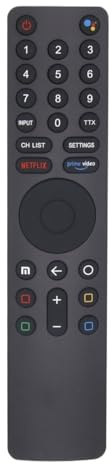 1 Stück Bluetooth-Sprachfernbedienung Ersatz passend for TV P1 Q1 4S 4A L55MS-5A Q1E XMRM-010