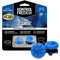 KontrolFreek FPS Freek Edge para mando de PlayStation 4 (PS4) y PlayStation 5 (PS5) | Performance Thumbsticks | 1 gran altura convexa, 1 baja altura convexo | Azul
