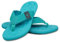 MADSea Damen Zehenstegpantolette Beach Woman | Zehentrenner Flip Flop Thong Sandale Badelatschen | Sommer Strand, türkis, 38 EU
