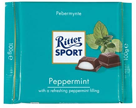 Ritter Sport 100g, Pfefferminz 12 x 100 g
