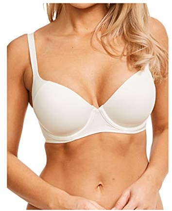 Triumph Damen BH Body Make-up Soft Touch WP EX, mit Bügel, Gepolstert, Verstellbare Träger, 75D, Vanille