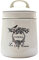 Lonovel Vintage Ceramic Cookies Jars,Retro Bird and Flower Design,Large Kitchen Organization Storage Canister with Airtight Lid,Seal Canister for Food Storage,Store Cookies,Biscuits,Dessert etc,Beige