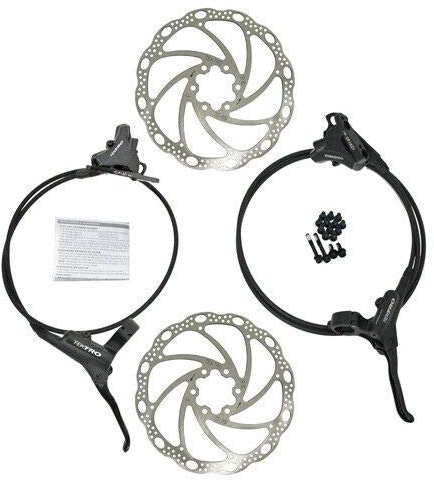 Tektro HD-R510 Flat Mount Hydraulic Disc Brake Set Dual Piston, for Road, MH1847