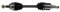 GSP NCV11186 Achswelle für Select 2013-18 Ford Focus - vorne links (Fahrerseite)