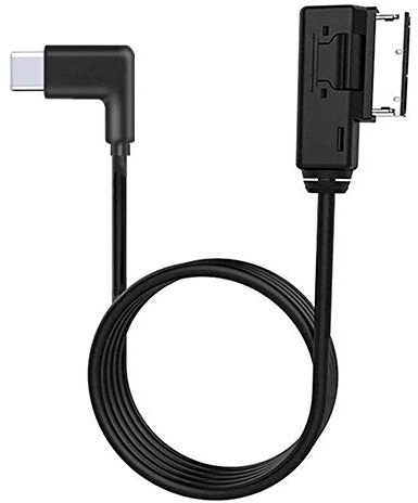 LITEMATIRA AMI Music Interface Type C Adapter Aux Cable Plus Kompatibel mit A3 A4 A5 A6 A8 MMI 3G+ System für 17 Pro 17 Pro Max Air 16 Pro 16 Pro Max 15 15 Plus 15 Pro Android Google Pixel Galaxy