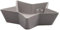 Storefactory - Lidatorp Stjärna - Stern - Kerzenleuchter - Kerzenständer - Farbe: Grau - Keramik - Maße (ØxH): 26 x 6 cm