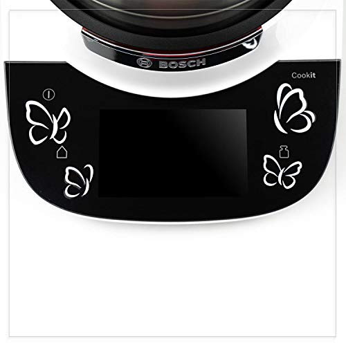 coolina Premium Design-Displayschutzfolie für den Bosch Cookit (Schmetterlinge)