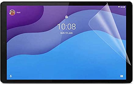 Lobwerk 2X Klarsichtfolie Displayschutz für Lenovo Tab M10 2nd 2020 TB-X306F TB-306X 10.1 Zoll Displayfolie Kratzschutz