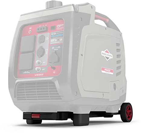 Briggs & Stratton Radsatz 6861, passend für P2400 benzinbetriebener Converter-Generator, inkl. Räder und Teleskopstiel
