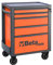 Beta RSC24/5-FO - Cassettiera porta attrezzi con 5 cassetti