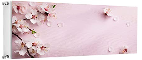 TMK ArtDeko Heizkörperverkleidung Magnetisch Wohnliches Ambiente Einfache Befestigung 160x60 Magnet Heizkörperabdeckung,