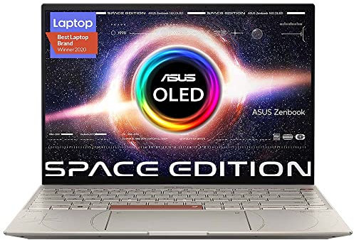 ASUS Zenbook 14X OLED Space Edition 14 2.8K Touchscreen Laptop (Intel i7-12700H, 16GB RAM, 1TB PCIe SSD, Backlit Keyboard, Windows 11) Inclues Stylus Pen & Sleeve