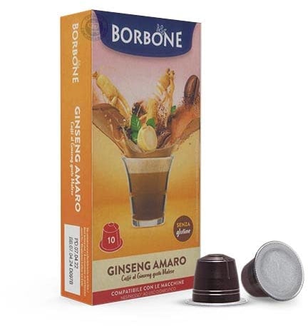 60 Capsules Café borbone Compatible Avec nespresso Ginseng Amer - L'Emporio Du Café