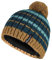 Trollkids Kinder Hafjell Bommelmütze, Blaugrün/Wasserblau/Honig, Größe 2-5 Years; 48-52cm