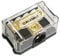 ROCK DIRECT DB 4 Way Power Distribution Block, 0/2/4 AWG Gauge in, 4/8/10 Gauge Out, Car Audio Stereo Amp Distribution Connecting Block Ground Distributor Block for Car Audio Splitter （4 Way Out）