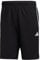 adidas Herren Train Essentials Piqué 3-Stripes Training Shorts, Black/White, L Tall