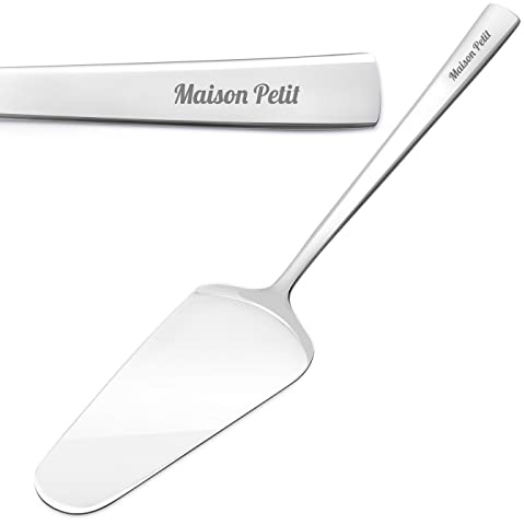 Maverton Pelle à tarte personnalisée, Pelle à gâteau en inox | Ustensiles de cuisine, pour couples, mariage, noces, anniversaire, spatule pour servir avec gravure, Maison