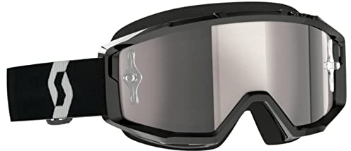 Scott Primal MX Goggle Cross/MTB Brille schwarz/silberfarben Chrom Works