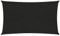vidaXL Sonnensegel Sonnenschutz Windschutz Sonnendach UV Schutz Sonnenschutzsegel Schattenspender Garten Terrasse Balkon 160g/m² Schwarz 3x6m HDPE
