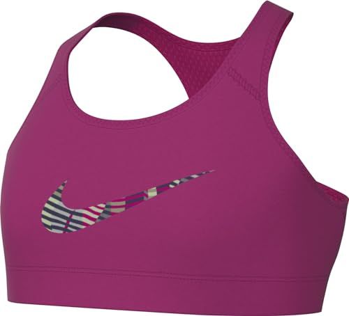 Nike Mädchen G Nk Swsh Rev Bra Sport AOP Sport-BH (1er Pack)