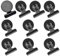 Clips Magnéticos para Refrigerador, Clips De Imanes De Nevera, 10 Piezas Clips De Metal Magnéticos, Clip Magnético De Metal, Clips Magnéticos, Clip para Refrigerador, Clips para Refrigerador De Metal
