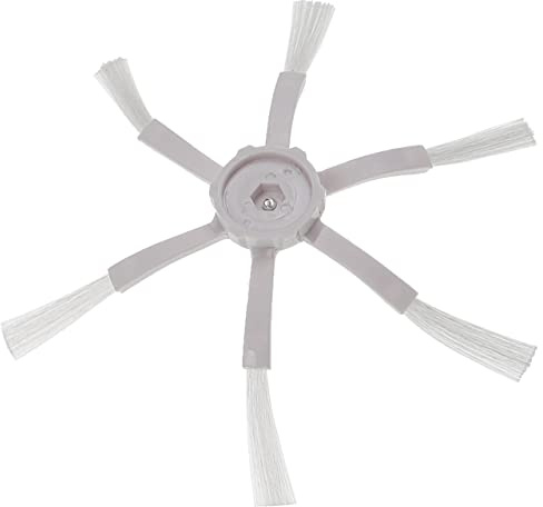 vhbw Seitenbürste kompatibel mit Roborock S7 MaxV Plus, Max Ultra, MaxV Saugroboter - weiß