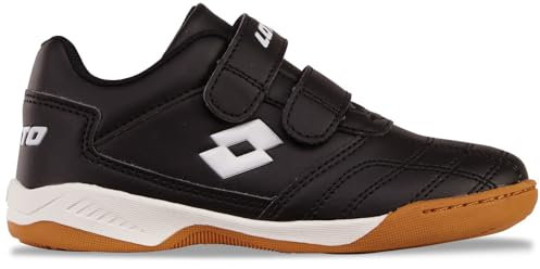 Lotto Unisex Kinder Pacer Sneaker, Black White, 33 EU