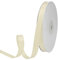 GTYBOVA Satinband 10mm X 91m Elfenbein Schleifenband Dekoband Bänder zum Basteln Stoffbänder für Hochzeit Taufe Und Geburtstagsgeschenk