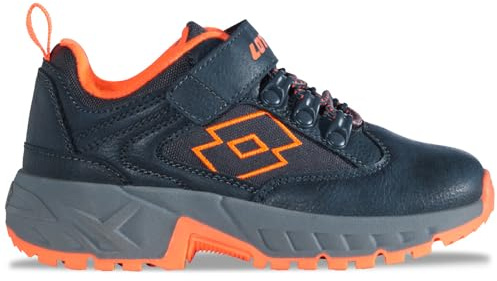 Lotto STYLECODE: 2600450K WOODLARK K Unisex Kids Sneaker Navy/FR.ORANGE Größe: 29 EU