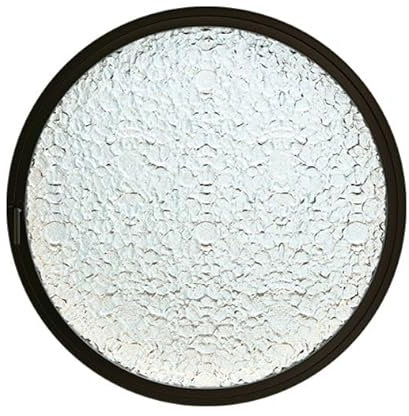 Finestra Rotonda A 360 ° Rotante Finestre Di Sostituzione Venntary Finestre Rotanti Materiale In Metallo, Con Manico, Finestra Di Sostituzione Del Seminterrato Facile Da Installare(Black,7OCM)