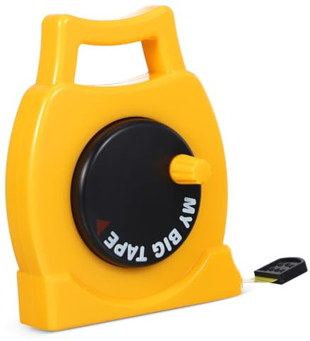 Homoyoyo 1 Pc à mesurer à ruban pour enfants measuring tape mesureur haut-parleur creux bandes année outil de mesure pour enfants pour enfants à ruban à mesurer Plastique Yellow