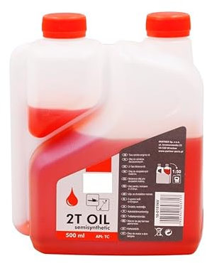 SWS Forst GmbH 2-Taktöl Zweitaktöl Mischöl teilsynthetisch Größen zur Auswahl (0,5 Liter Dosierflasche)