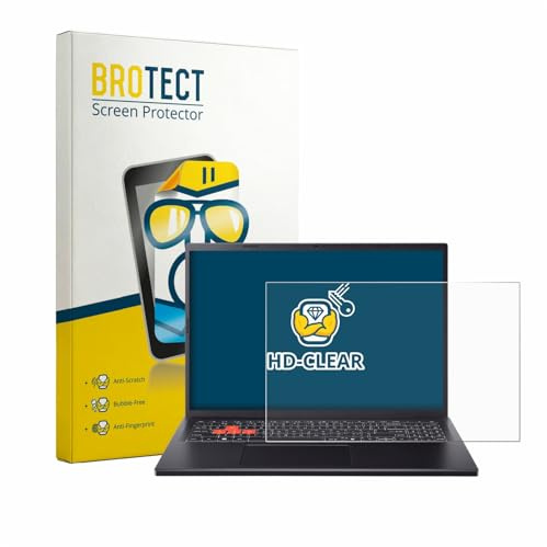 BROTECT Schutzfolie für Acer Nitro Lite 16 NL16-71G Displayschutz Folie Made in Germany, Ultra-Klar