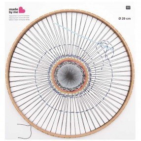Rico Design GmbH Webrahmen - rund mit Schlitzen - Durchmesser:29cm