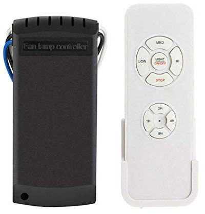 Ventilatore a soffitto con telecomando Kit senza fili a infrarossi per ventilatore a soffitto con telecomando, ventola universale Controller Ventola Lichter Timer interruttori a distanza senza fili Go