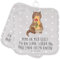 Mr. & Mrs. Panda Topflappen 2er Set - Otter Blumenstrauß - Geschenk, Ofenhandschuhe, Topflappen mit Spruch, Grau, Polyester, Quadratisch, 170mm x 170mm, 5mm dick