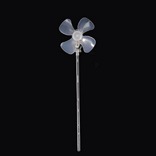 Pequeña turbina de viento generador de luz de soplado mini turbina – pequeña luz de jardín accionada por el viento