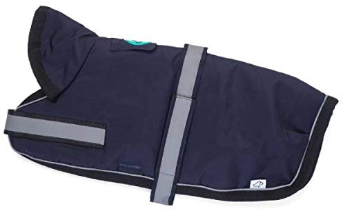Zoon Uber-Activ Navy Waterproof Comfort Dog Coat - 30cm