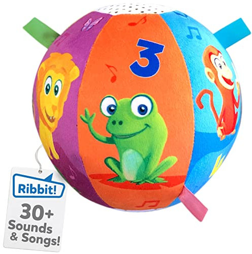 Move2Play, Hilariously Interactive Toy with Music & Sound Effects | Birthday Gift for Boy & Girl | Ball for Toddler & Baby | Indoor/Outdoor | Age 6, 9, 12+ month | 1, 2, 3+ Year Old