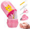 Baby Nail Clippers kit, 4-in-1 Baby Manicure Grooming Set with Cute owl Case, Baby Nail Clippers, Scissor, Nail File & Nasal Tweezers for Newborn Infant Toddler Kids Toes and Fingernails (Pink1)