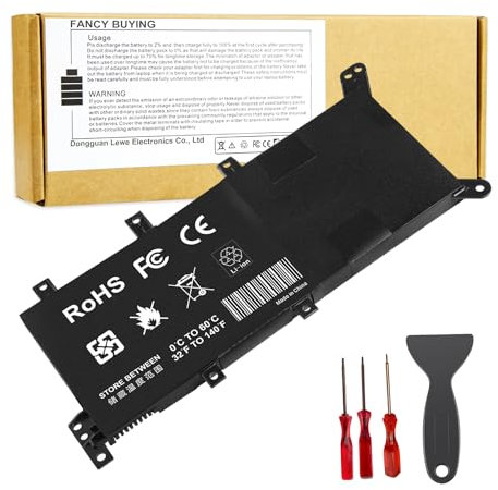 Fancy Buying C21N1347 Batterie de rechange pour ordinateur portable Asus X555 X555L X555LA X555LD X555LN A555L K555L Y583LD W519LD K555LD K555LA R556L VM590L Series 2ICP4/63/134 [7,6 V/5 V. 000 mAh/38