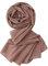 Yeieeo Chiffon Kopf Wraps für Frauen - Einfarbig Mode Blase Chiffon Schal Hijab, Antique Pink, Medium