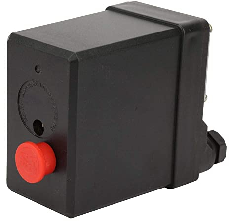 Interruttore di controllo della pressione verticale a foro singolo di per compressore d'aria 380V 75~175psi