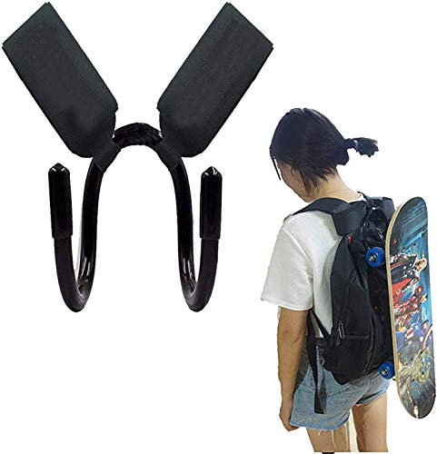 Pmsanzay Rucksack-Befestigungshaken für Mini-Cruiser, Cruiser, Skateboard, passend für die meisten Rucksäcke, einfach zu bedienen, kein Rucksack